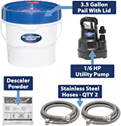 tankless water heater flush kit